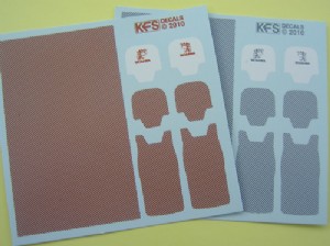 KFS 1/24 SCANIA 座椅/灰色 水貼紙 (K